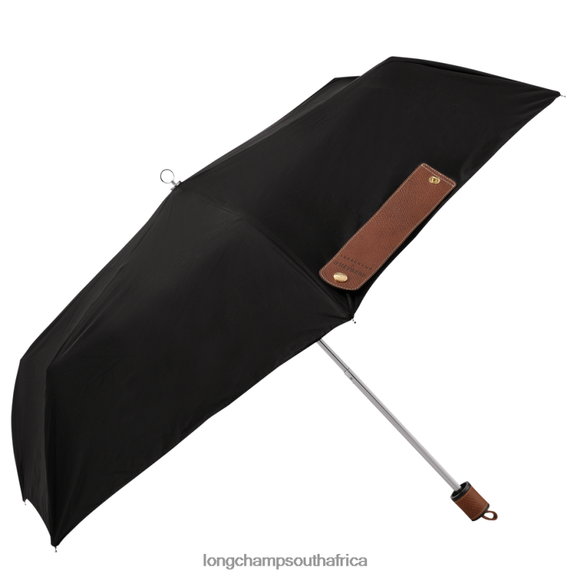 Umbrella Black Accessories Longchamp X D'heygere Men 6D0H6J962