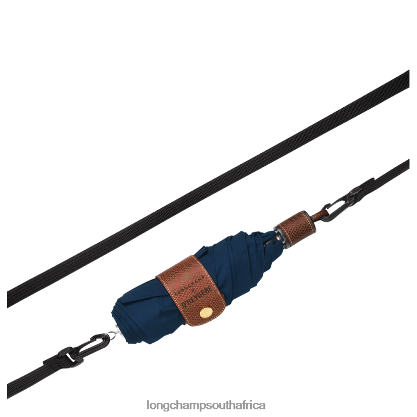 Umbrella Navy Accessories Longchamp X D'heygere Men 6D0H6J965