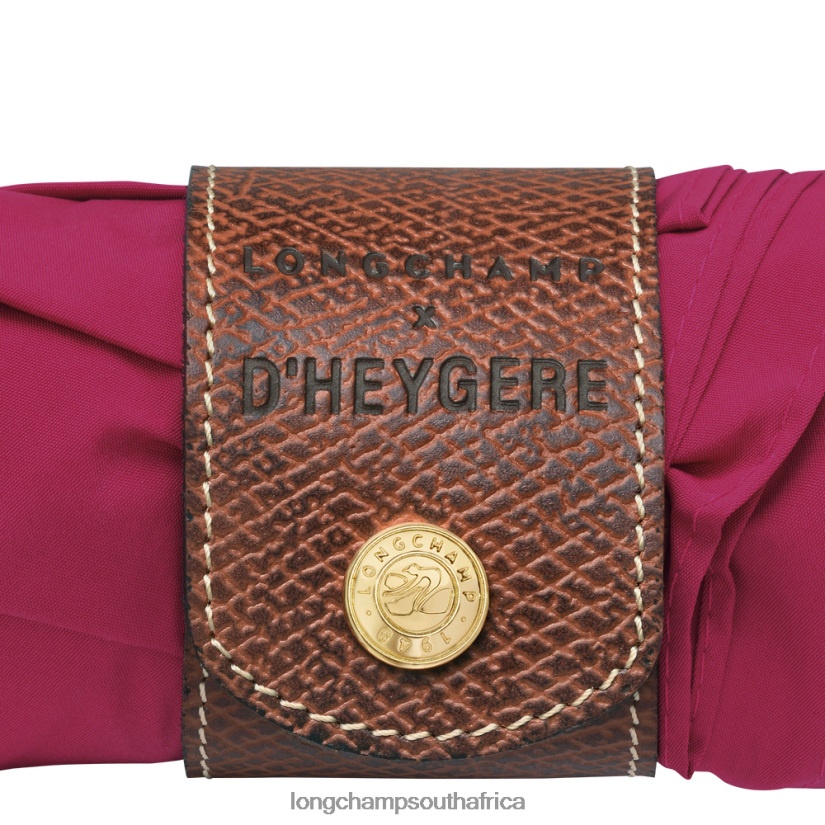 Umbrella Pink Accessories Longchamp X D'heygere Men 6D0H6J964