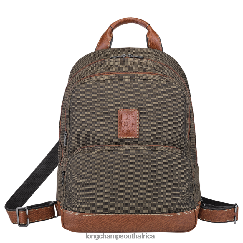 Boxford Backpack Brown Bags Longchamp Men 6D0H6J1086