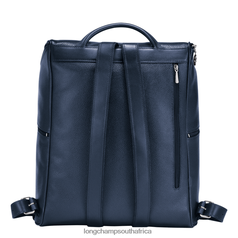 Le Foulonne Backpack Navy Bags Longchamp Men 6D0H6J449