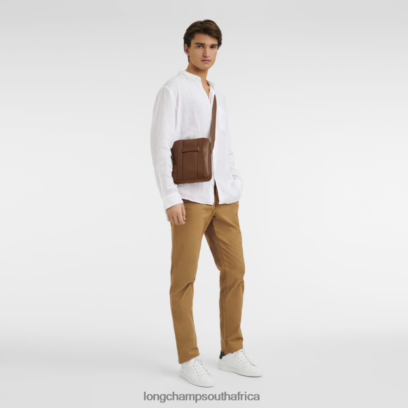 3D Crossbody bag Cognac Bags Longchamp Men 6D0H6J1125