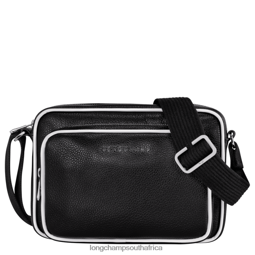 Le Foulonne Camera bag Black/White Bags Longchamp Men 6D0H6J1124