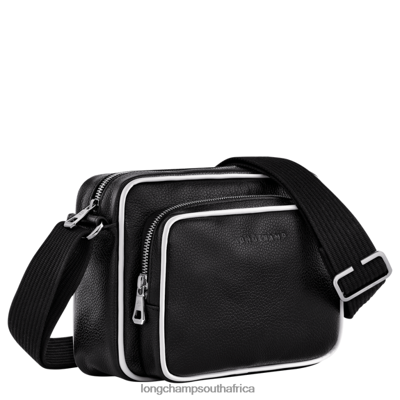 Le Foulonne Camera bag Black/White Bags Longchamp Men 6D0H6J1124