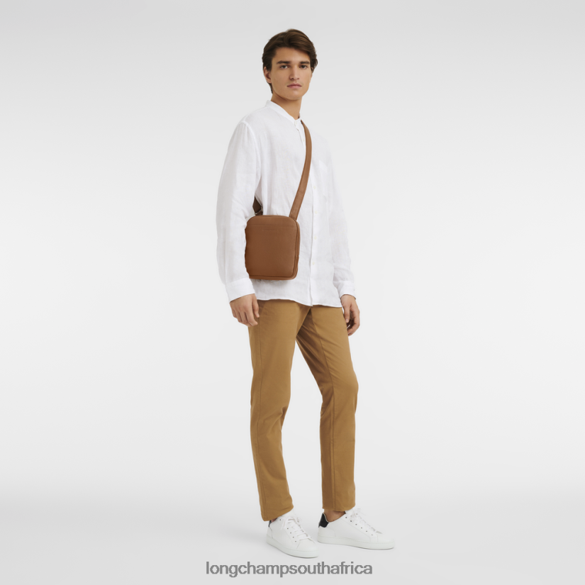 Le Foulonne Crossbody bag Caramel Bags Longchamp Men 6D0H6J1087