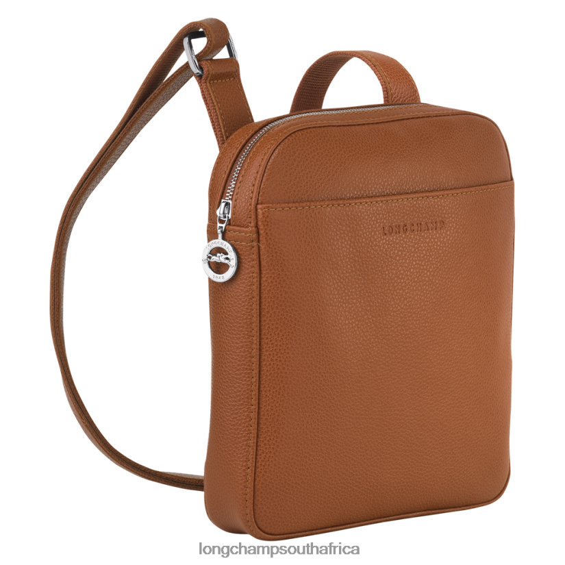Le Foulonne Crossbody bag Caramel Bags Longchamp Men 6D0H6J1087