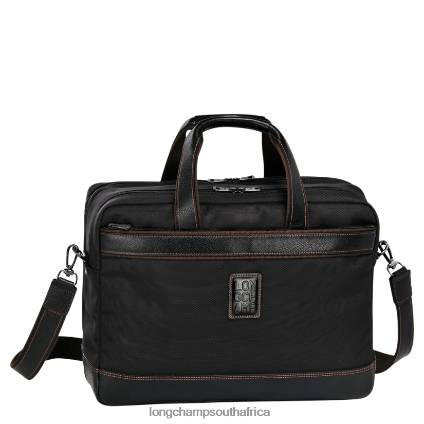 Boxford Briefcase Black Bags Longchamp Men 6D0H6J1096