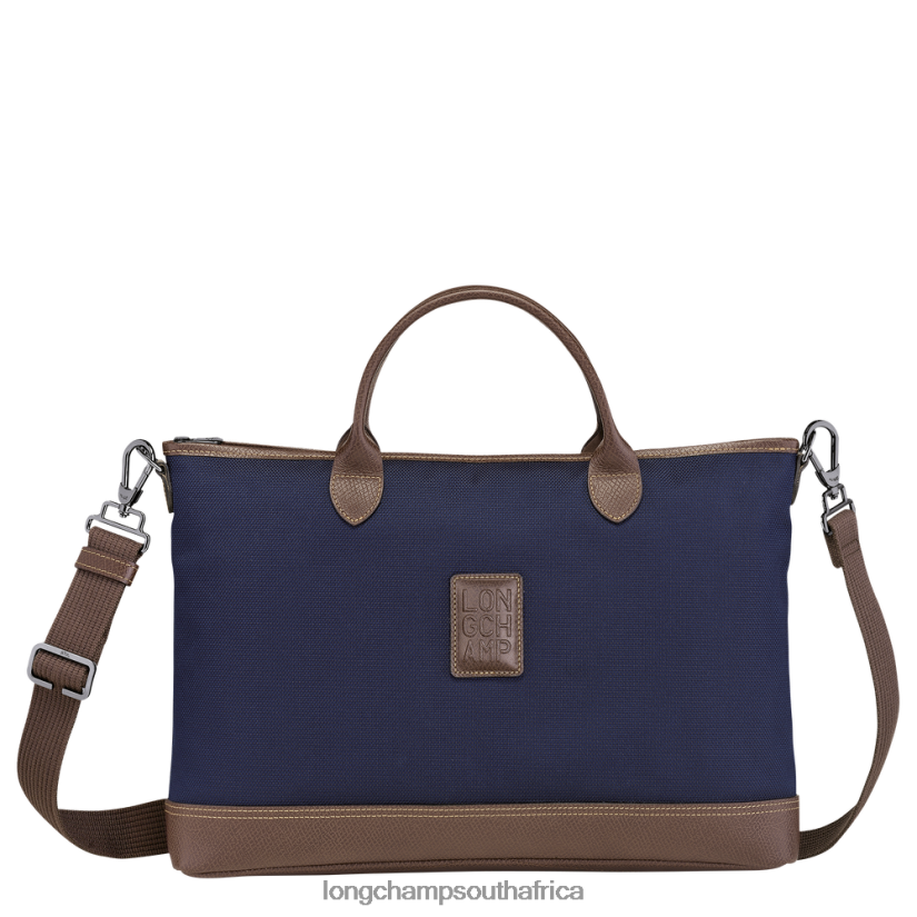 Boxford Briefcase Blue Bags Longchamp Men 6D0H6J466