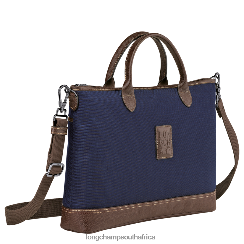 Boxford Briefcase Blue Bags Longchamp Men 6D0H6J466