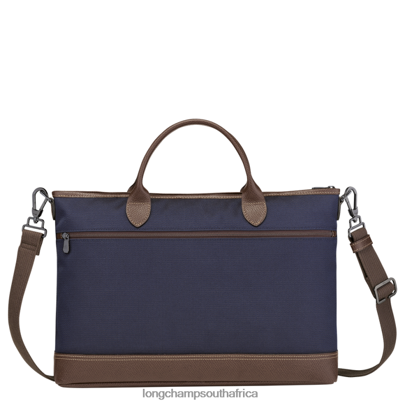 Boxford Briefcase Blue Bags Longchamp Men 6D0H6J466