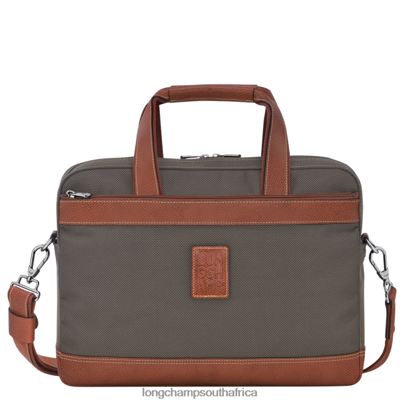 Boxford Briefcase Brown Bags Longchamp Men 6D0H6J1094
