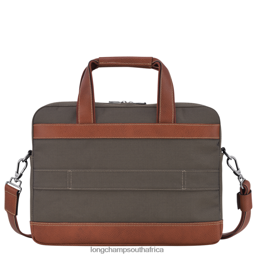 Boxford Briefcase Brown Bags Longchamp Men 6D0H6J1094