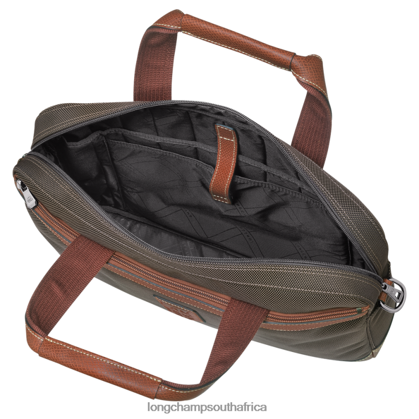 Boxford Briefcase Brown Bags Longchamp Men 6D0H6J1094