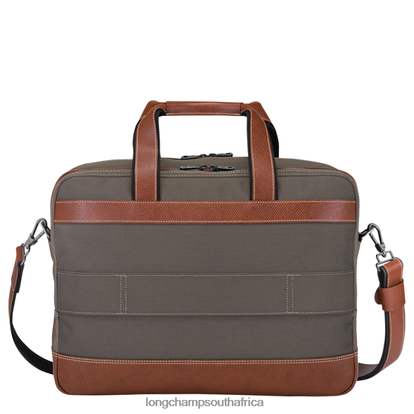 Boxford Briefcase Brown Bags Longchamp Men 6D0H6J1097