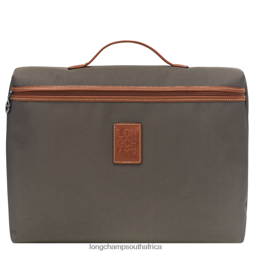 Boxford Briefcase Brown Bags Longchamp Men 6D0H6J1098
