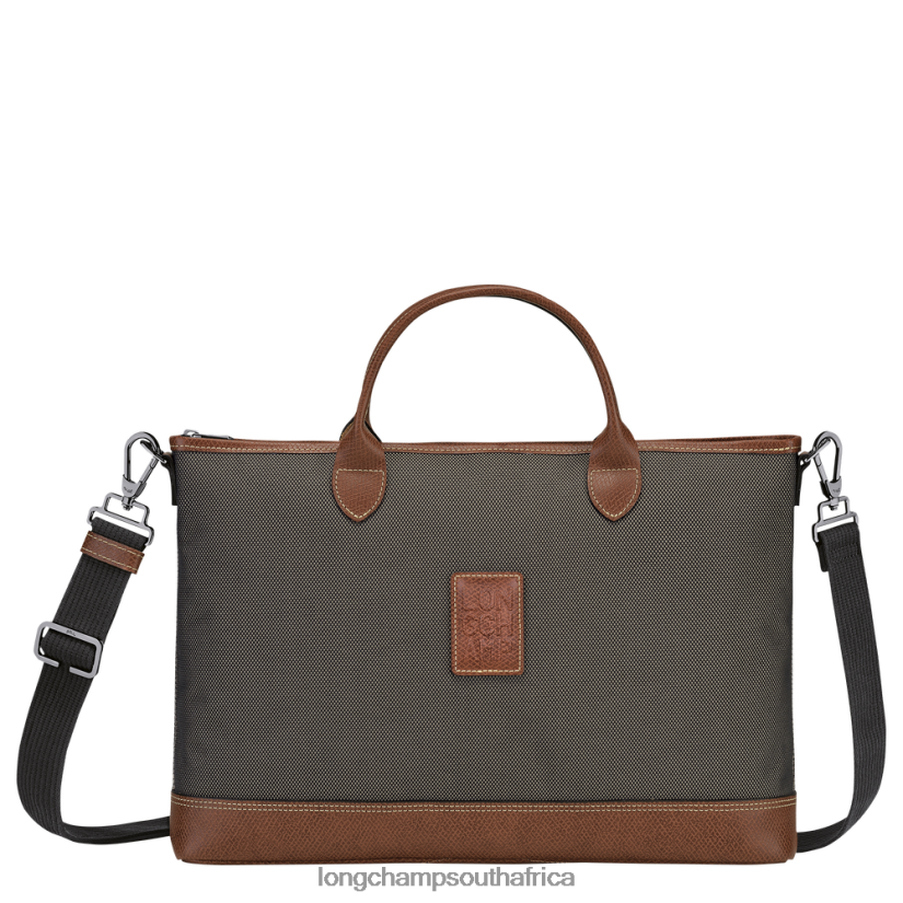 Boxford Briefcase Brown Bags Longchamp Men 6D0H6J465