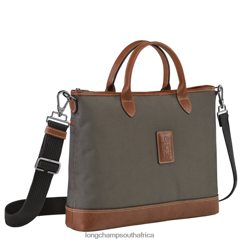 Boxford Briefcase Brown Bags Longchamp Men 6D0H6J465