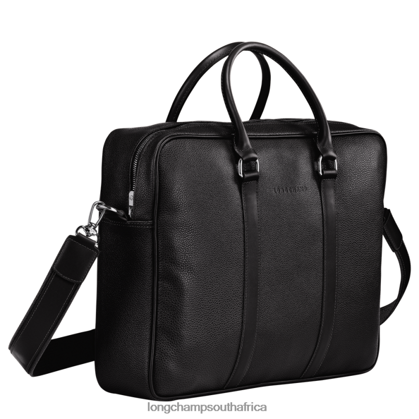 Le Foulonne Briefcase Black Bags Longchamp Men 6D0H6J1100