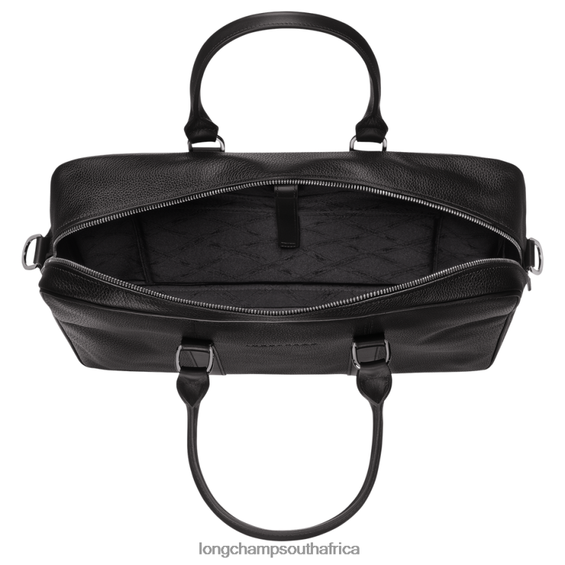 Le Foulonne Briefcase Black Bags Longchamp Men 6D0H6J1100