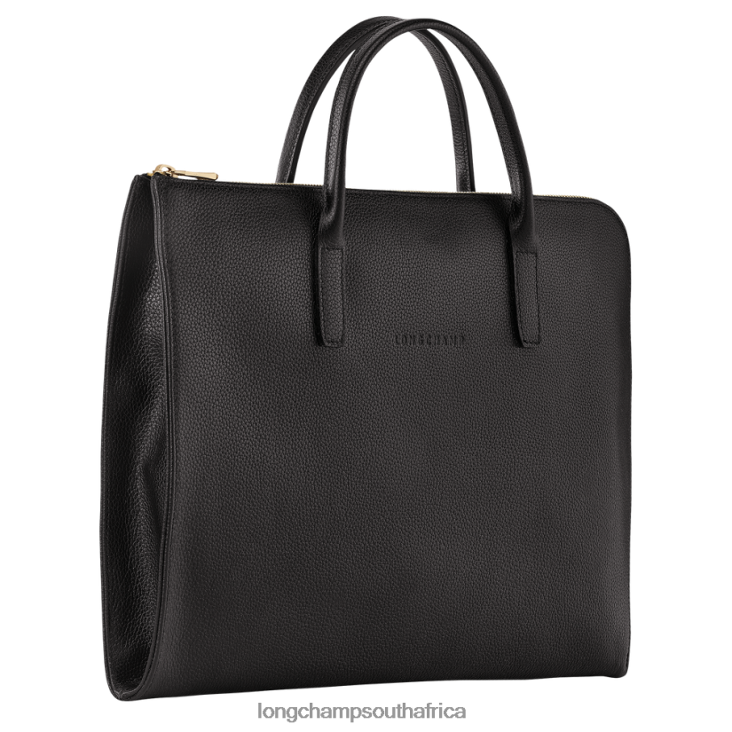 Le Foulonne Briefcase Black Bags Longchamp Men 6D0H6J470