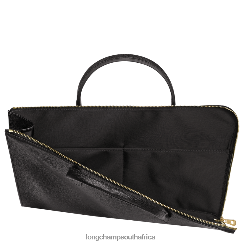 Le Foulonne Briefcase Black Bags Longchamp Men 6D0H6J470