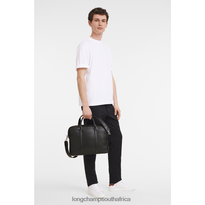 Le Foulonne Briefcase Black Bags Longchamp Men 6D0H6J475
