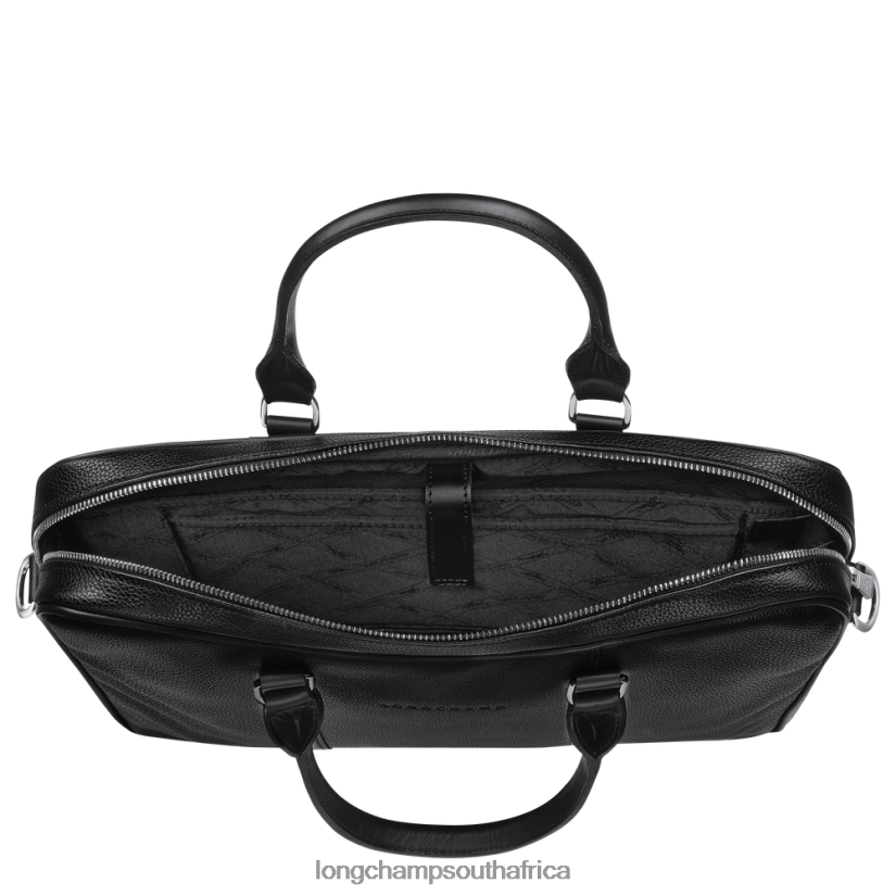 Le Foulonne Briefcase Black Bags Longchamp Men 6D0H6J475