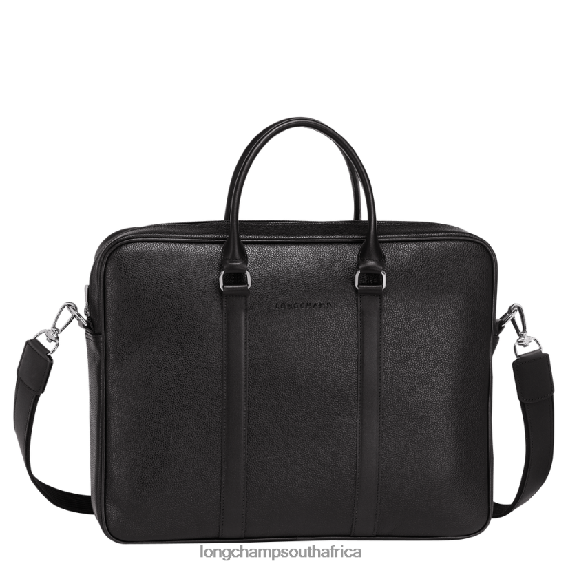Le Foulonne Briefcase Black Bags Longchamp Men 6D0H6J478