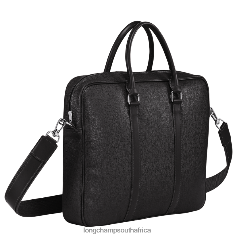 Le Foulonne Briefcase Black Bags Longchamp Men 6D0H6J478