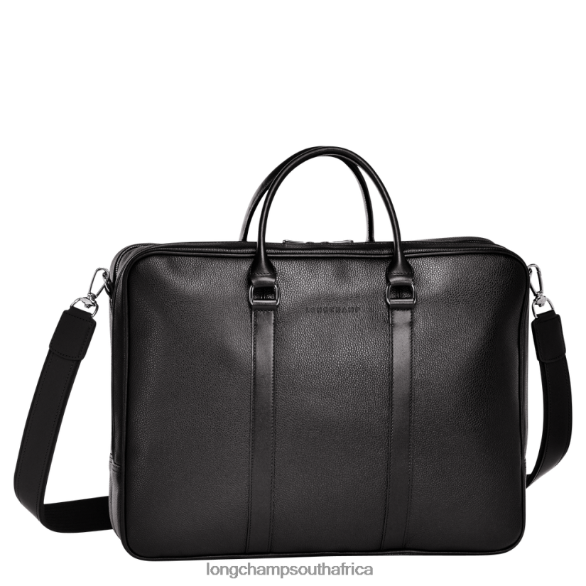 Le Foulonne Briefcase Black Bags Longchamp Men 6D0H6J481