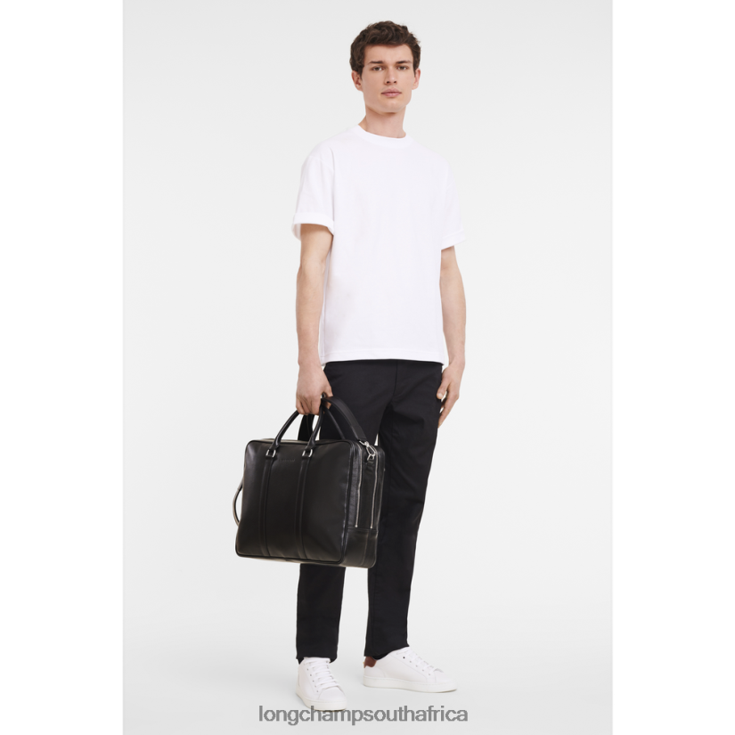 Le Foulonne Briefcase Black Bags Longchamp Men 6D0H6J481