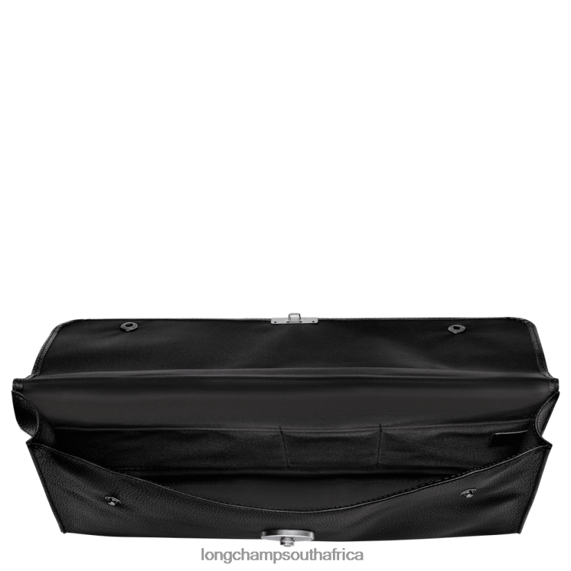 Le Foulonne Briefcase Black Bags Longchamp Men 6D0H6J483