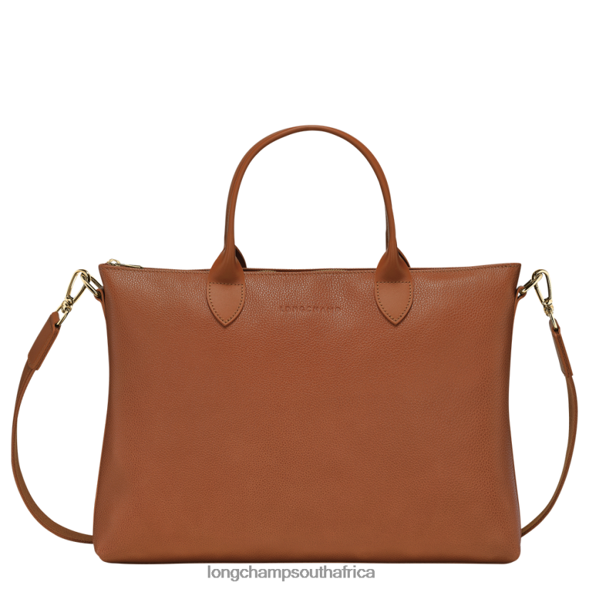 Le Foulonne Briefcase Caramel Bags Longchamp Men 6D0H6J468