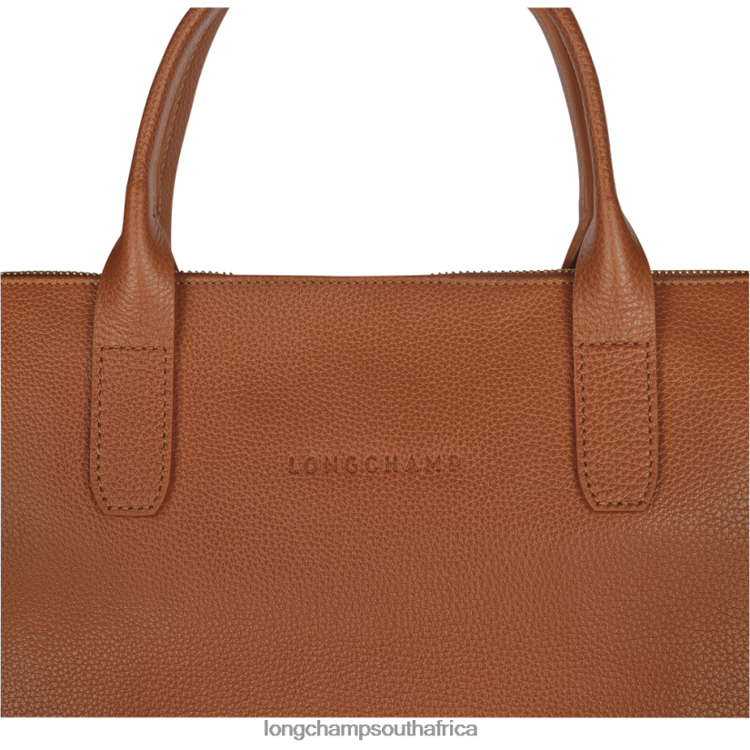Le Foulonne Briefcase Caramel Bags Longchamp Men 6D0H6J468
