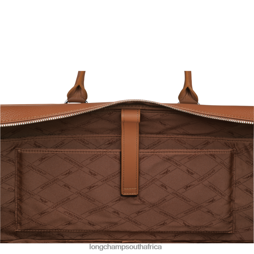 Le Foulonne Briefcase Caramel Bags Longchamp Men 6D0H6J482