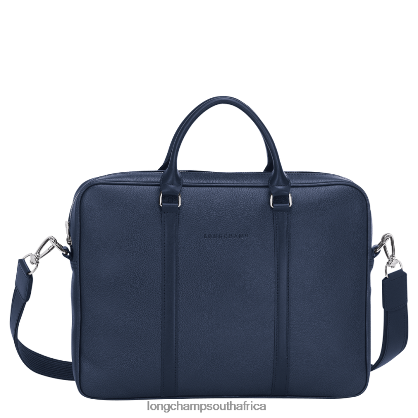 Le Foulonne Briefcase Navy Bags Longchamp Men 6D0H6J476