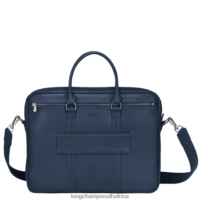 Le Foulonne Briefcase Navy Bags Longchamp Men 6D0H6J479
