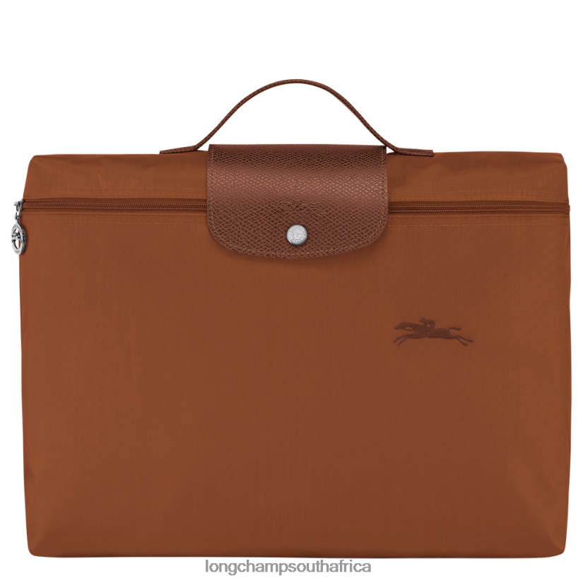Le Pliage Green Document folder Cognac Bags Longchamp Men 6D0H6J494