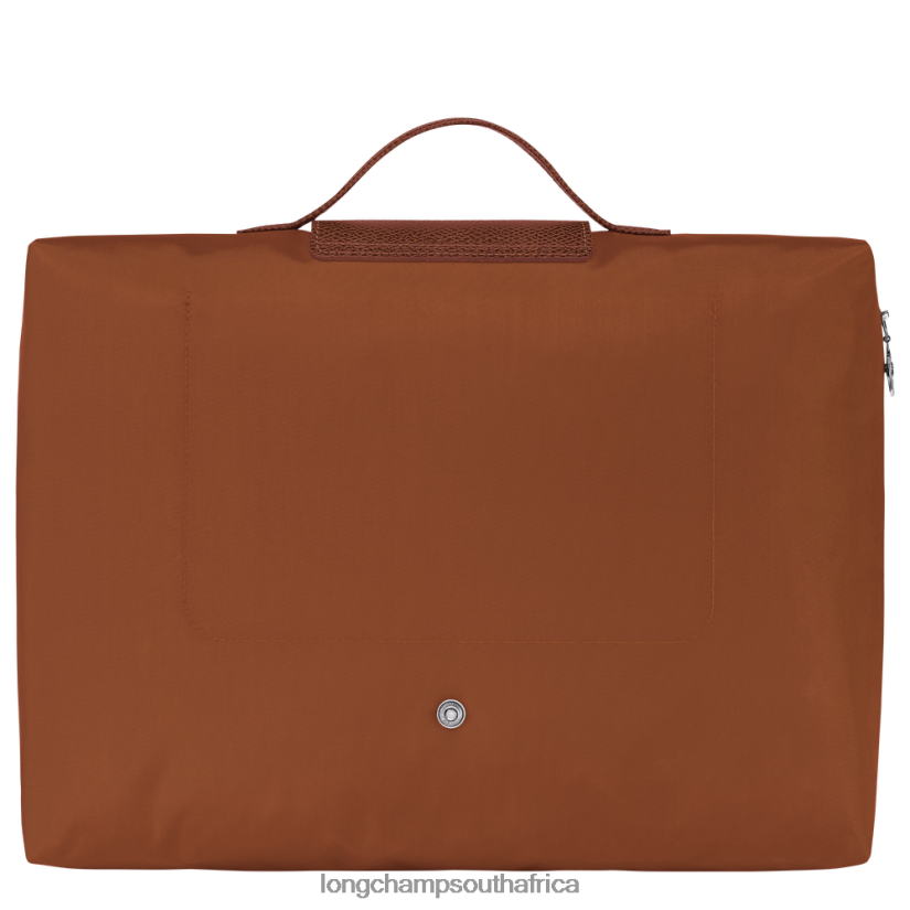 Le Pliage Green Document folder Cognac Bags Longchamp Men 6D0H6J494