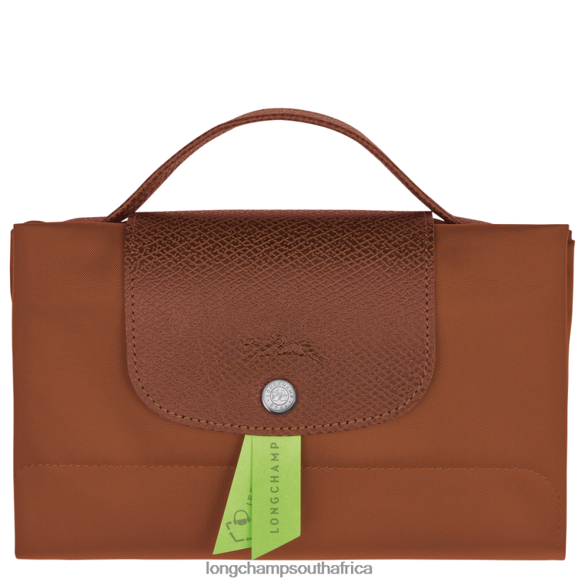 Le Pliage Green Document folder Cognac Bags Longchamp Men 6D0H6J494