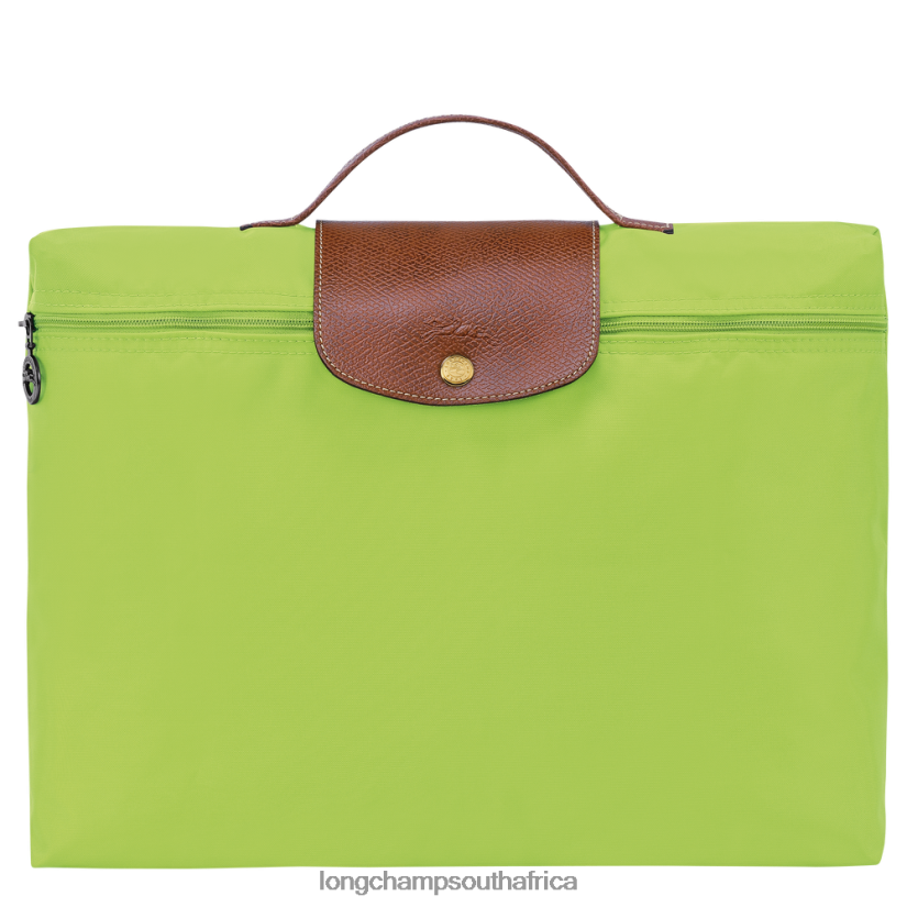 Le Pliage Original Briefcase Green Light Bags Longchamp Men 6D0H6J486