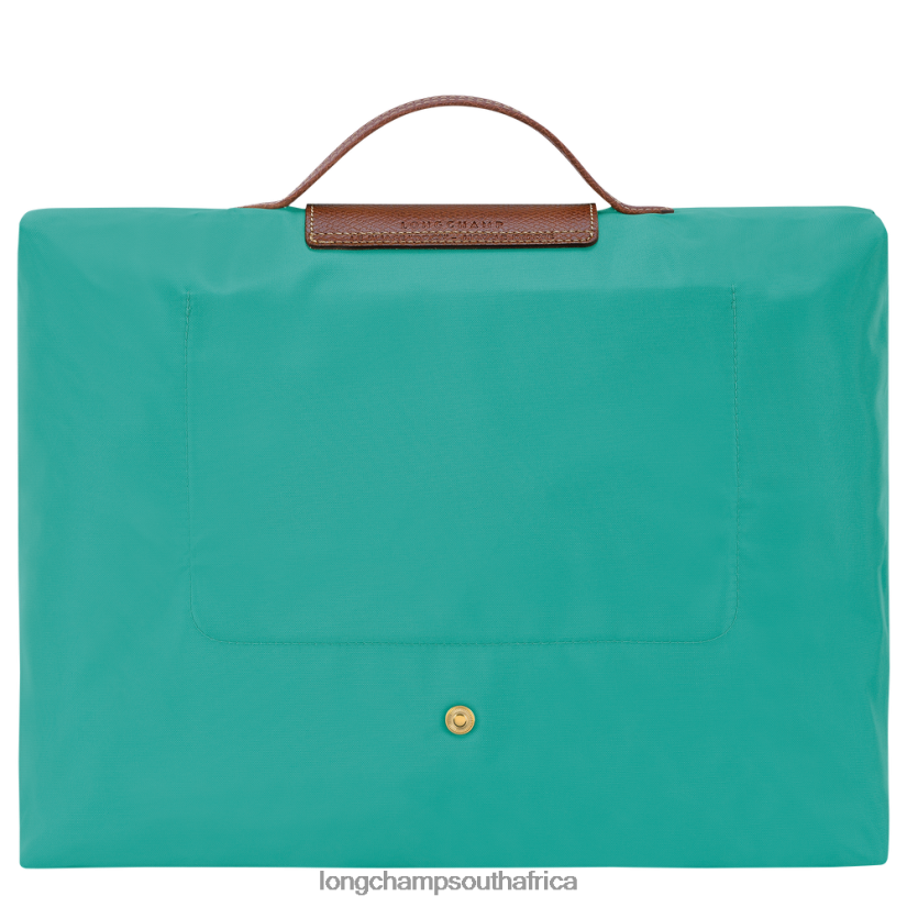 Le Pliage Original Briefcase Turquoise Bags Longchamp Men 6D0H6J489