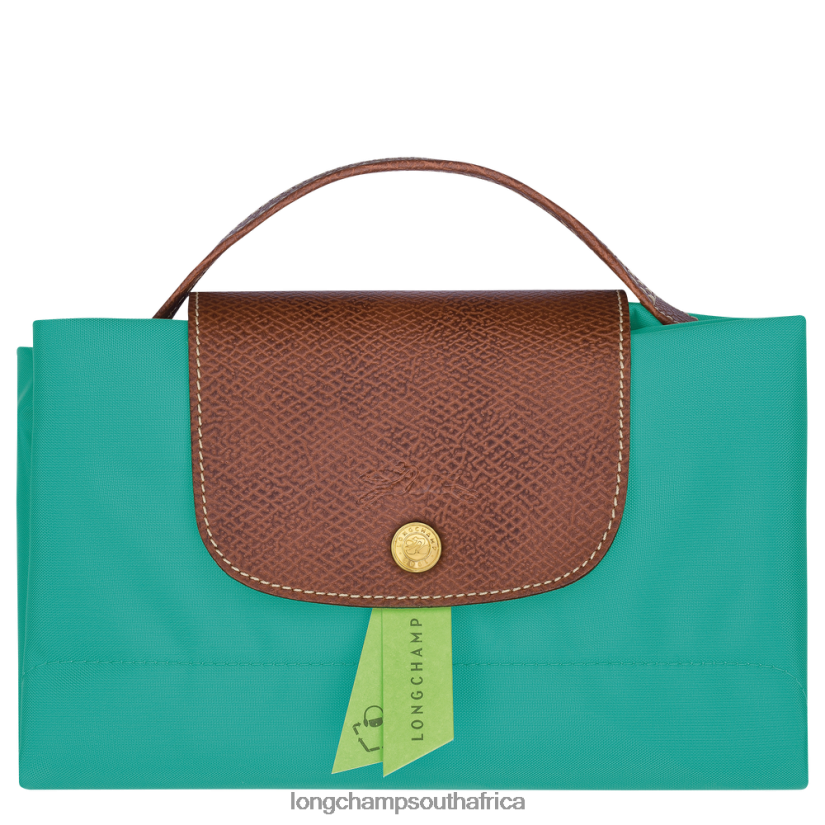Le Pliage Original Briefcase Turquoise Bags Longchamp Men 6D0H6J489