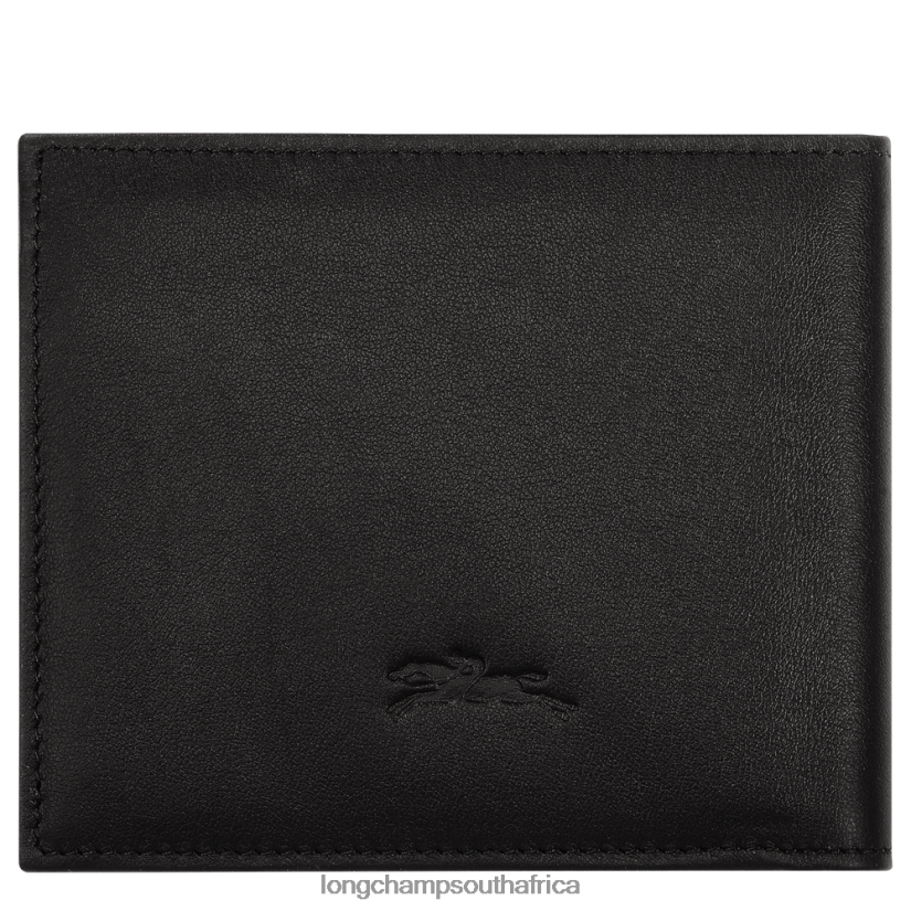 sur Seine Wallet Black Leather Goods Longchamp Men 6D0H6J1127