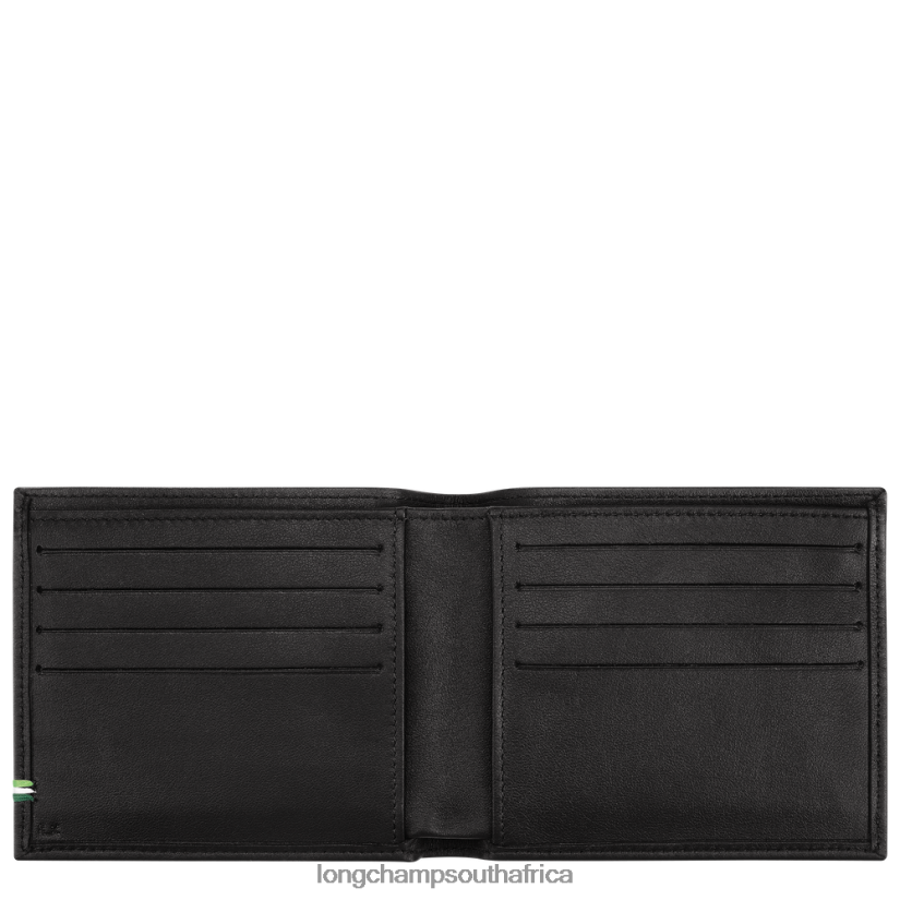 sur Seine Wallet Black Leather Goods Longchamp Men 6D0H6J1127