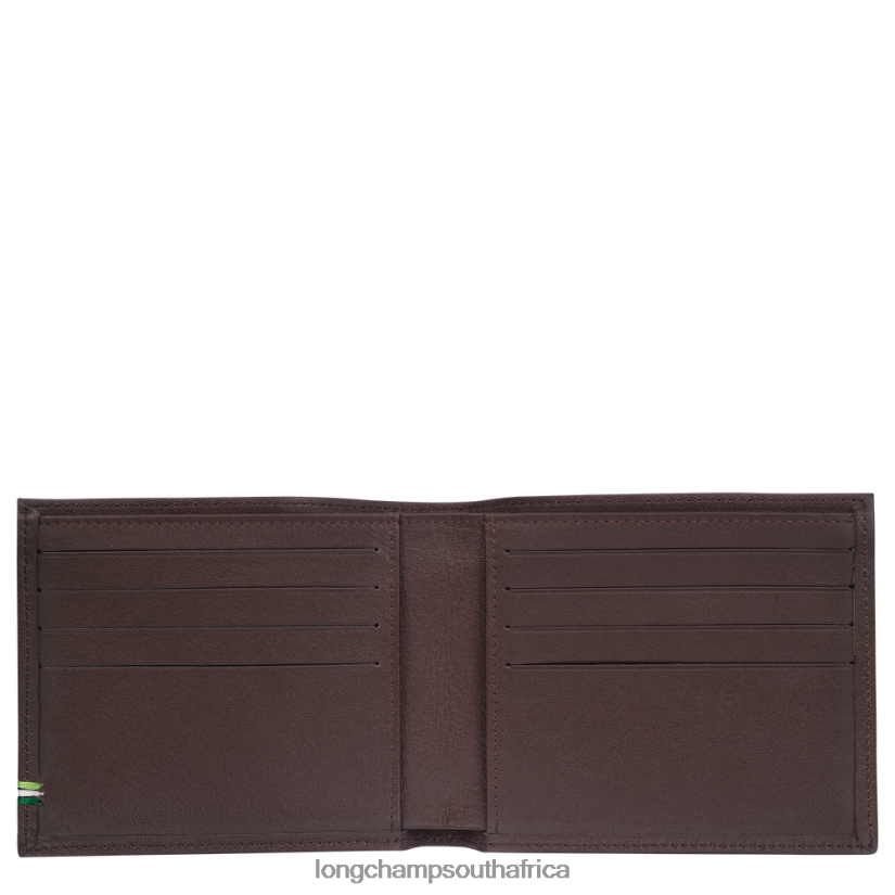 sur Seine Wallet Mocha Leather Goods Longchamp Men 6D0H6J1128