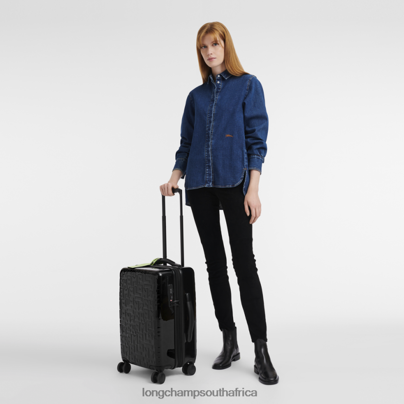 LGP Travel Suitcase Black Bags Longchamp Men 6D0H6J842