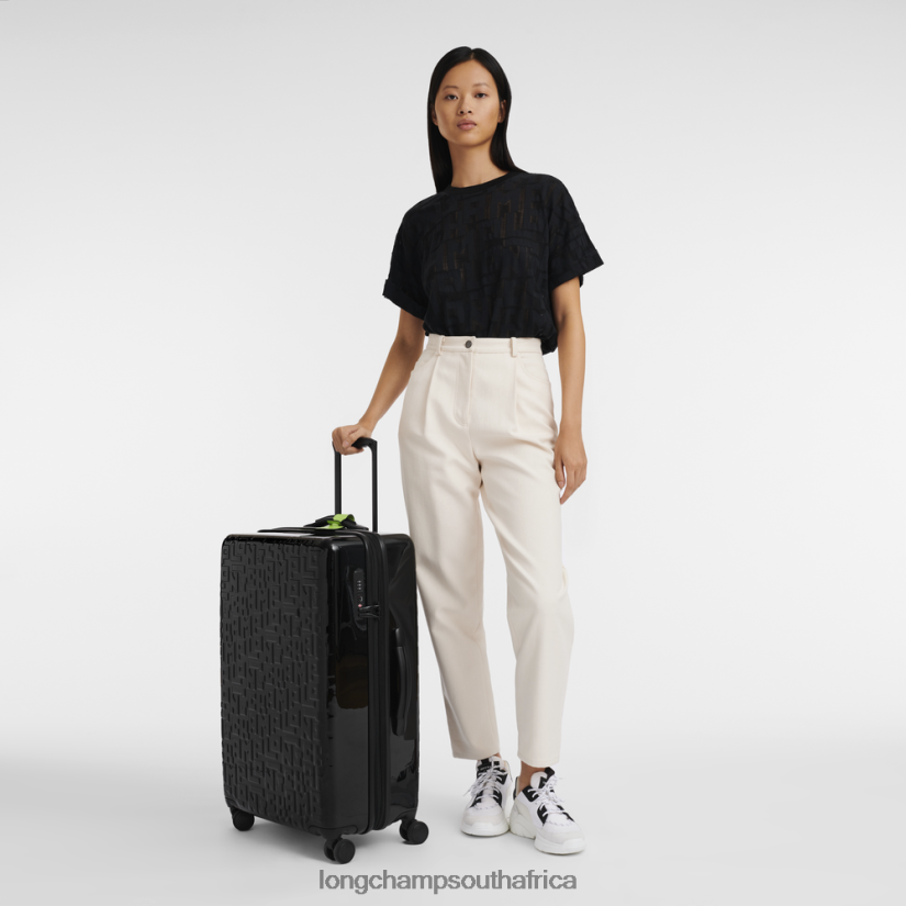 LGP Travel Suitcase Black Bags Longchamp Men 6D0H6J843