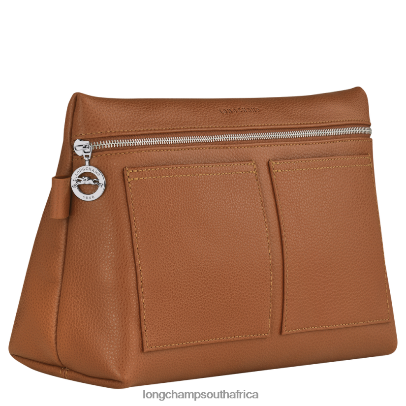Le Foulonne Toiletry case Caramel Bags Longchamp Men 6D0H6J822