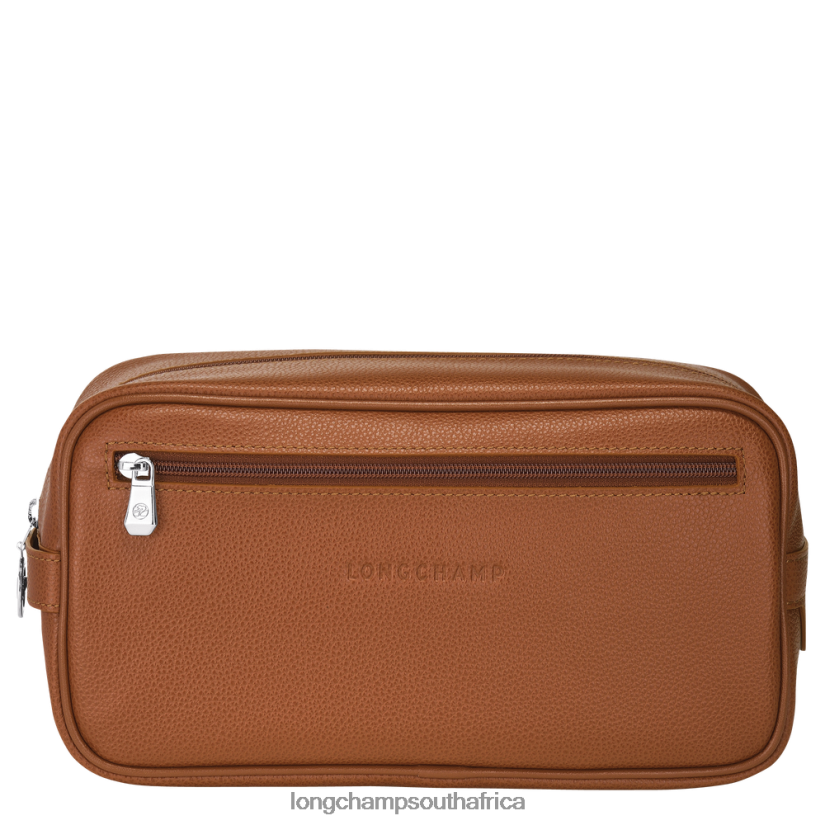 Le Foulonne Toiletry case Caramel Bags Longchamp Men 6D0H6J874